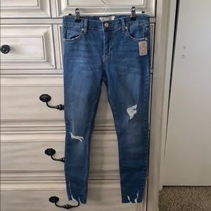 Free people distressed jeans
